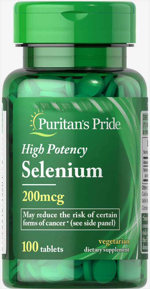 

Витамины Puritan's Pride Selenium 200 mcg 100 таблеток (4384301661)