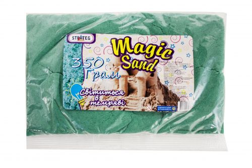 

Кинетический песок "Magic Sand", 350 г. бирюзовый 038-1 (15-145449)