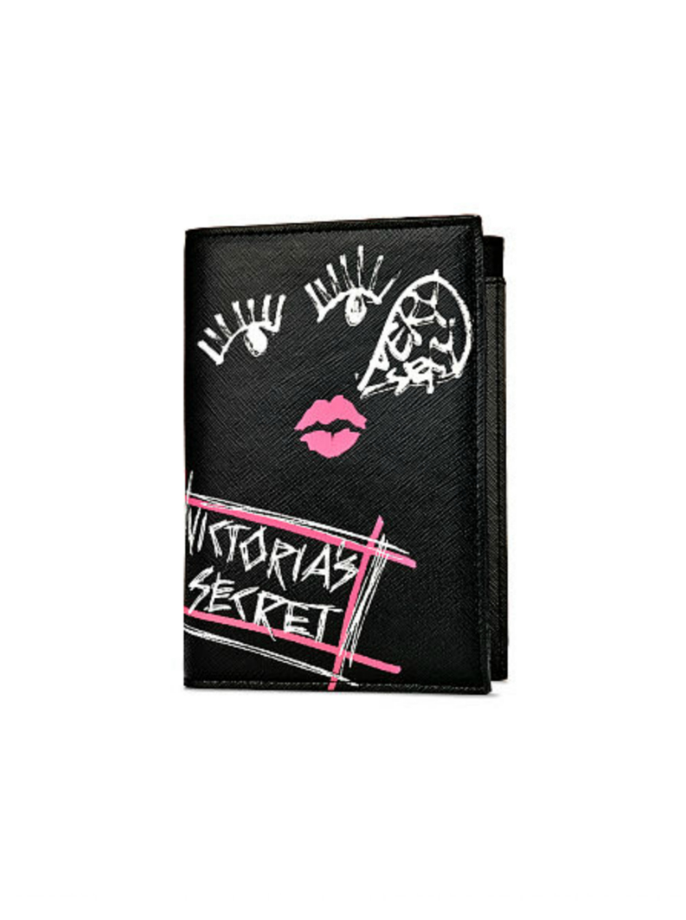 

Обложка для паспорта Victoria's Secret черная 9397