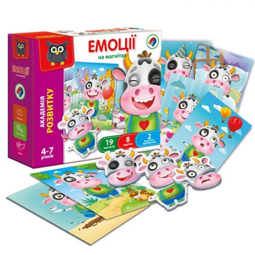 

Магнитная игра "Эмоции" (укр) VT5422-05 (15-105283)