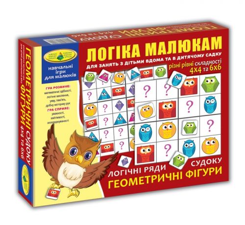 

Игра "Судоку. Фигуры" 82746 (15-128607)