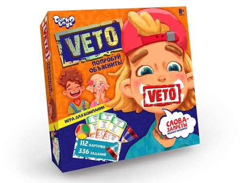 

Карточная настольная игра "VETO", рус VETO-01-01 (15-142543)
