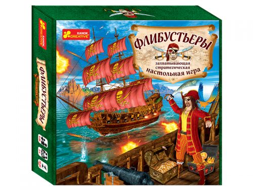 

Настольная игра Флибустьеры рус 12120088Р (15-131840)