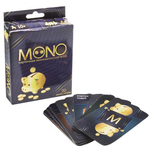 

Карточная экономическая игра "Mono" рус 30756 (15-140826)