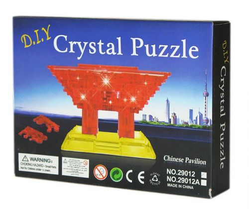 

3D пазл "Китайский павильон", 20 деталей 29012 (15-24627)