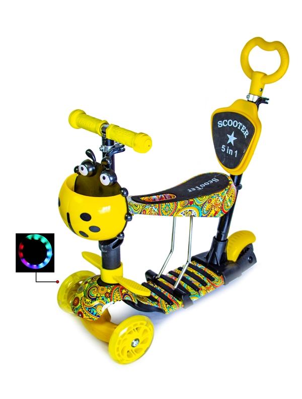 

Самокат Scooter 5in1 Карусель
