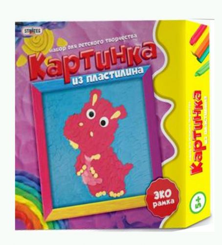 

Набор "Картинка из пластилина: Бегемотик" 4005 (15-31276)