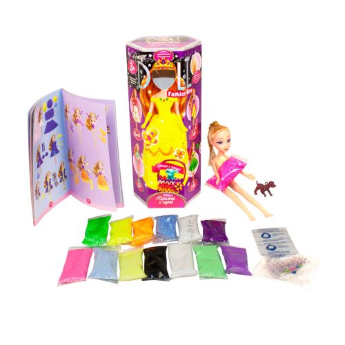 

Набор креативного творчества "Princess Doll", большая (рус) CLPD-01-02 (15-51946)
