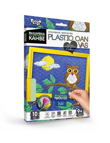 

Вышивка на пластиковой канве "PLASTIC CANVAS: Совёнок" PC-01-10 (15-40918)