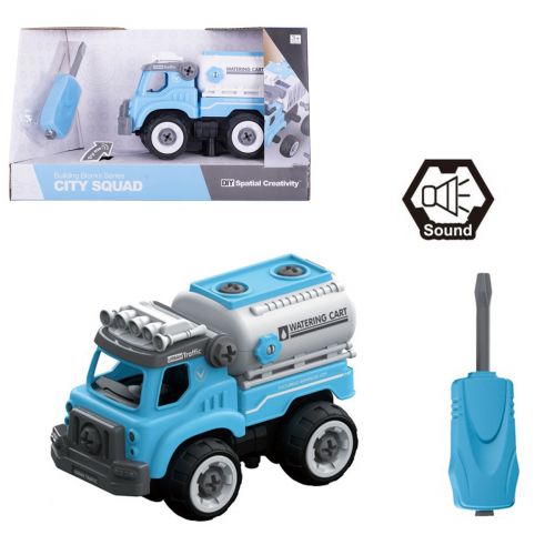 

Машинка-конструктор "Цистерна", 33 дет CJ-1379195 (15-147032)