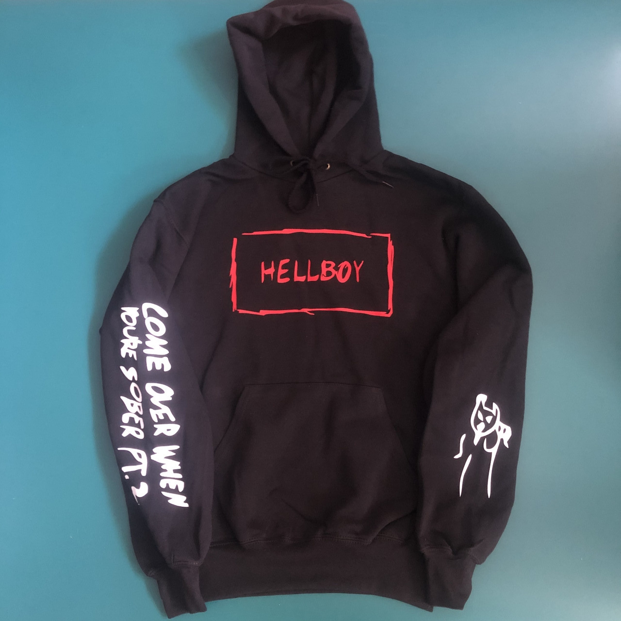 

Худи A SHO Lil Peep Hellboy XL черный