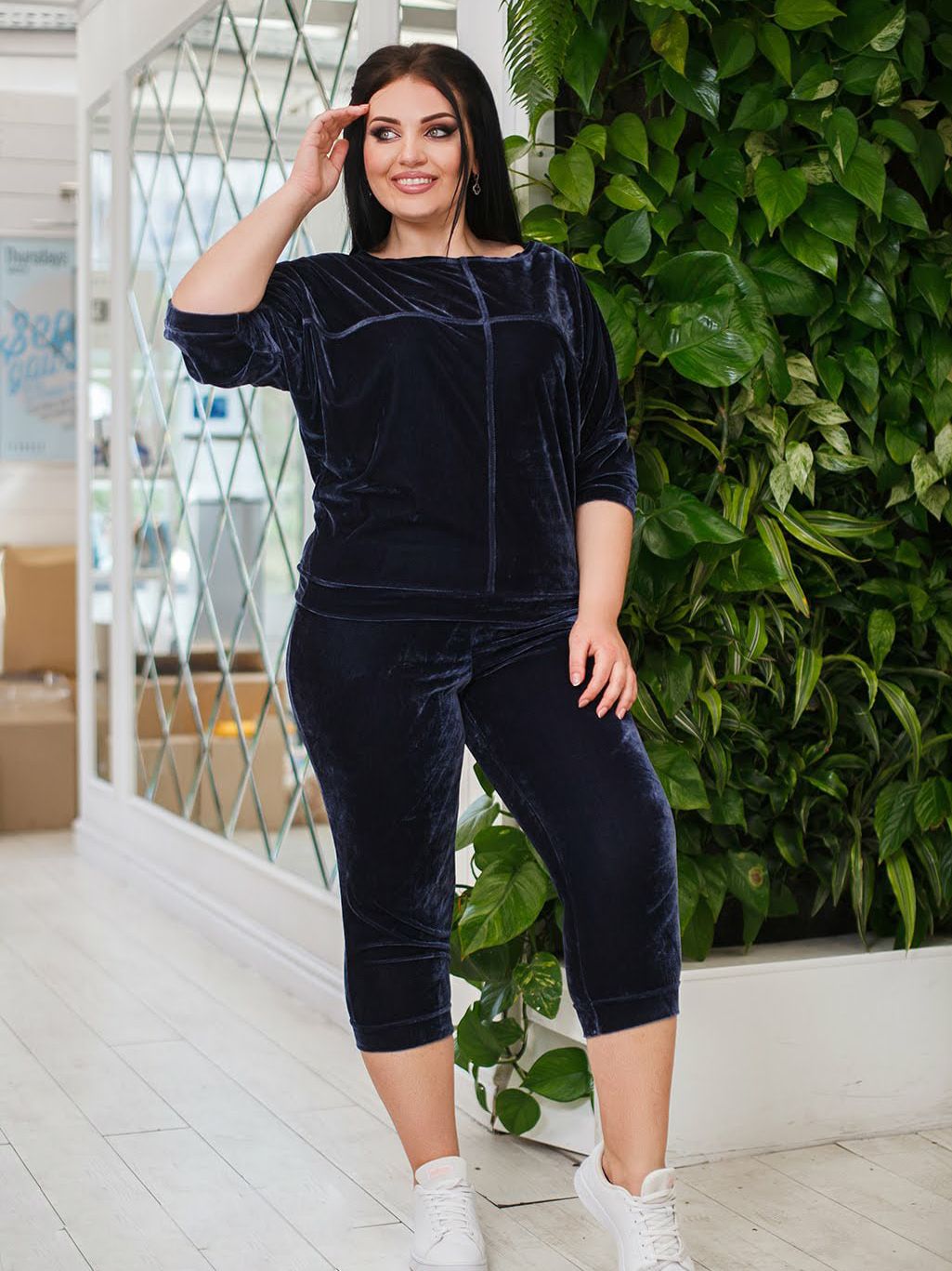 

Спортивный костюм DNKA д41452 - Синий, Спортивный костюм DNKA д41452 58-60 Синий