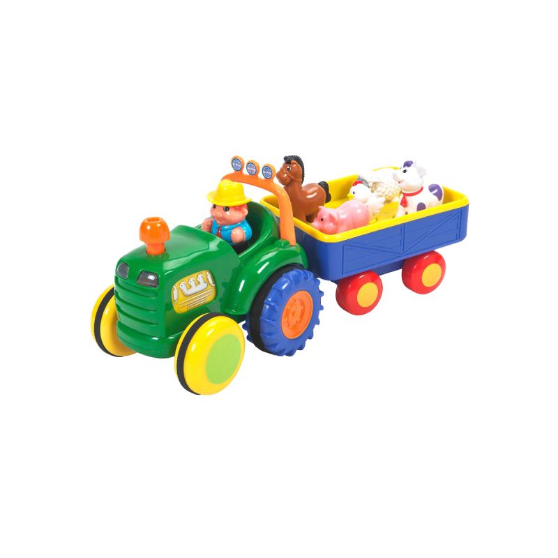 

Трактор-фермера с прицепом (озвучен по-русски) Kiddieland (049726)