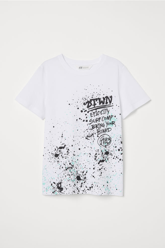 

Футболка H&M P10019 134-140 см Белая (P-100267)