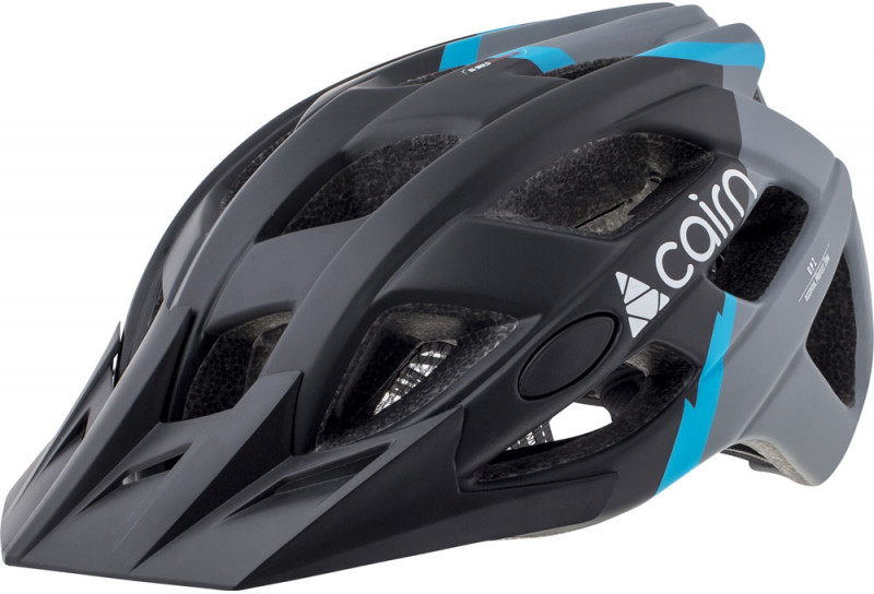 

Велосипедный шлем Cairn Basalt L (58/61 см) Black - Blue (030004010L)