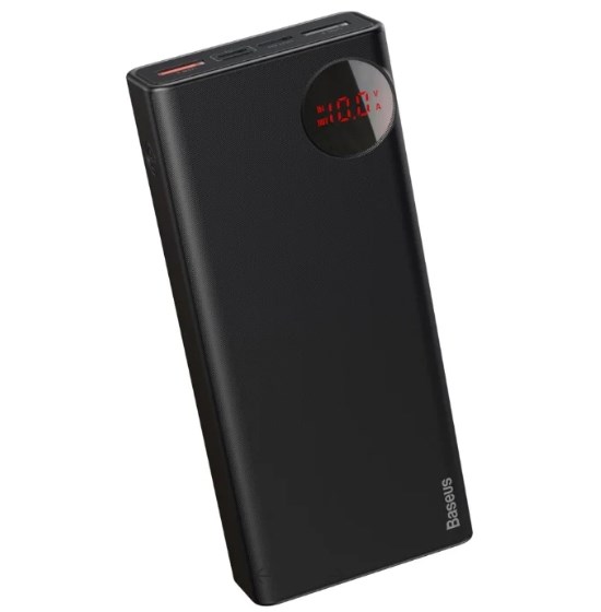 

Power Bank Baseus Mulight Quick Charger Digital Display PD3.0+QC3.0 20000mAh Black