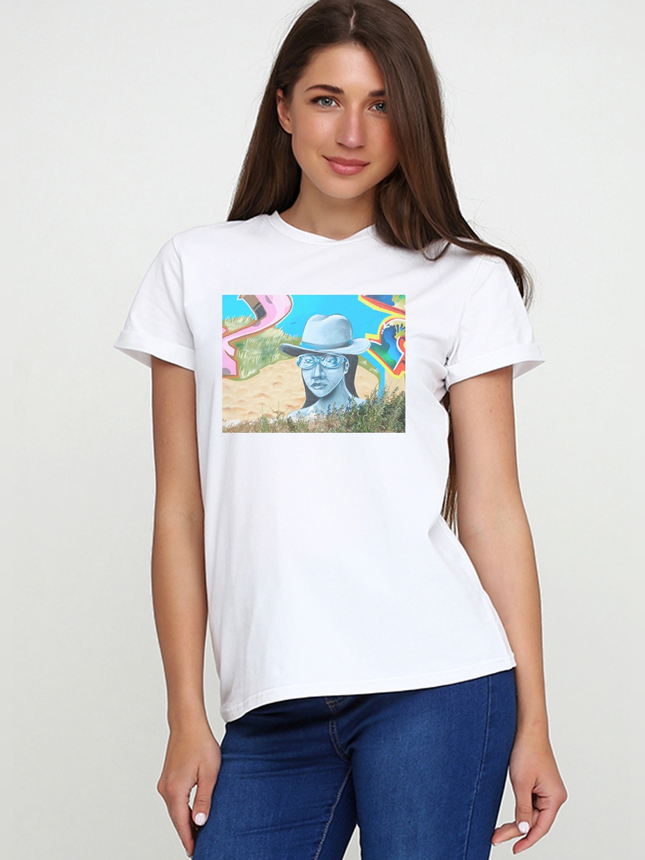 

Футболка Malta 19Ж441-24-Р3 Grafiti girl М (44) Белая