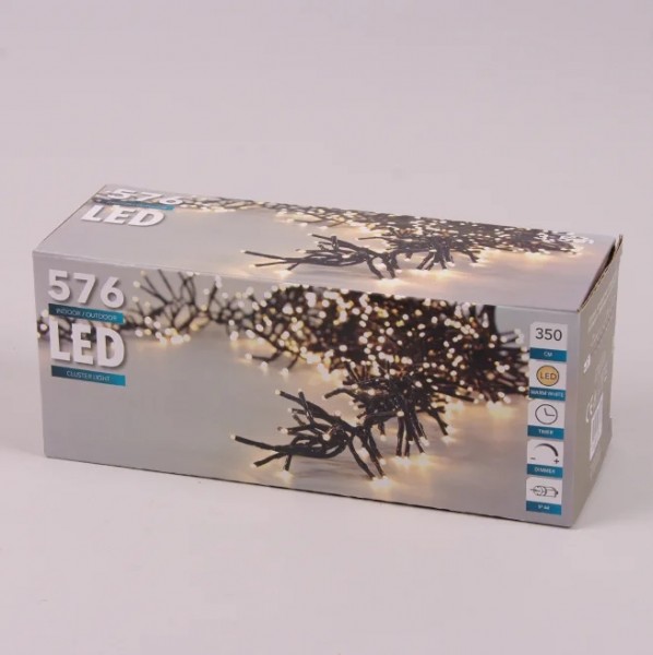 

Гирлянда LED теплый свет 576 диодов 3,5 м 45006 (BAM02935)