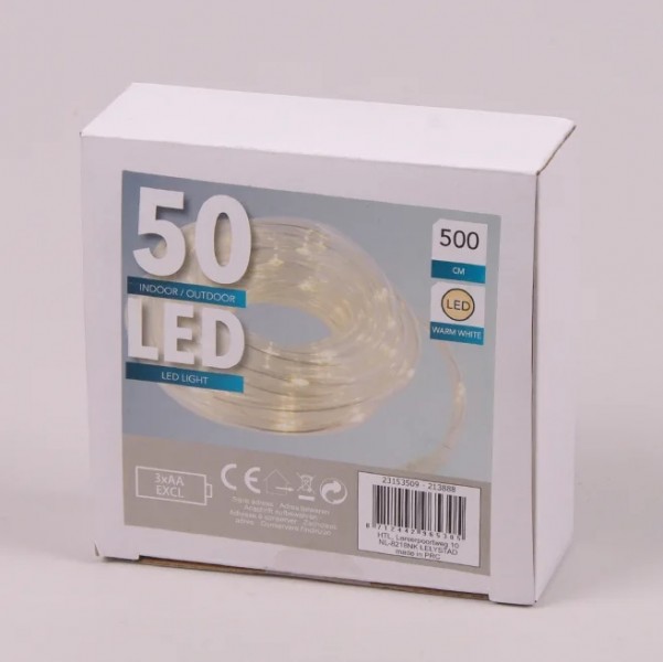 

Гирлянда LED НЕОН мини теплый свет 50 светодиодов 5 м 45017 (BAM02923)