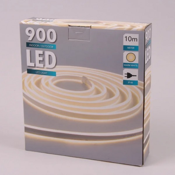 

Шнур неоновый теплый свет 900 диодов 10 м 45067 (BAM02898)