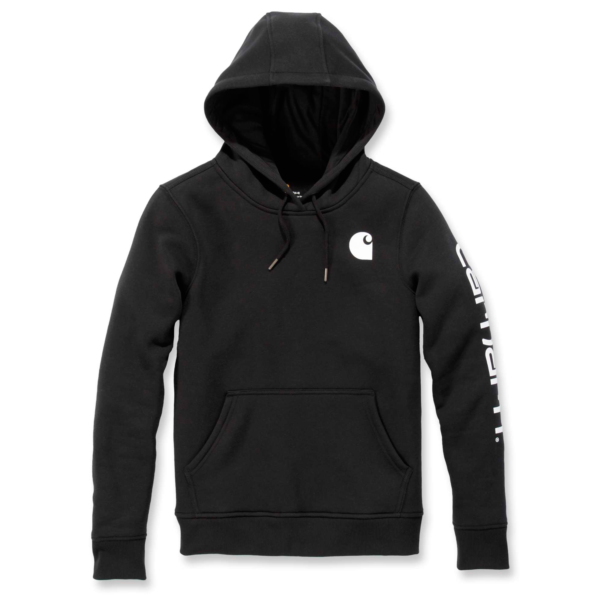 

Худи женское Carhartt Clarksburg Pullover Sweatshirt - 102791 (Black, S)