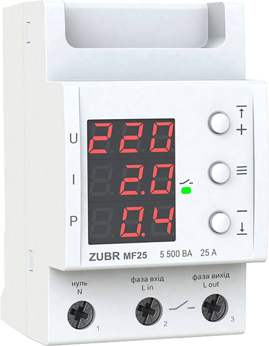 

Многофункциональное реле ZUBR MF25