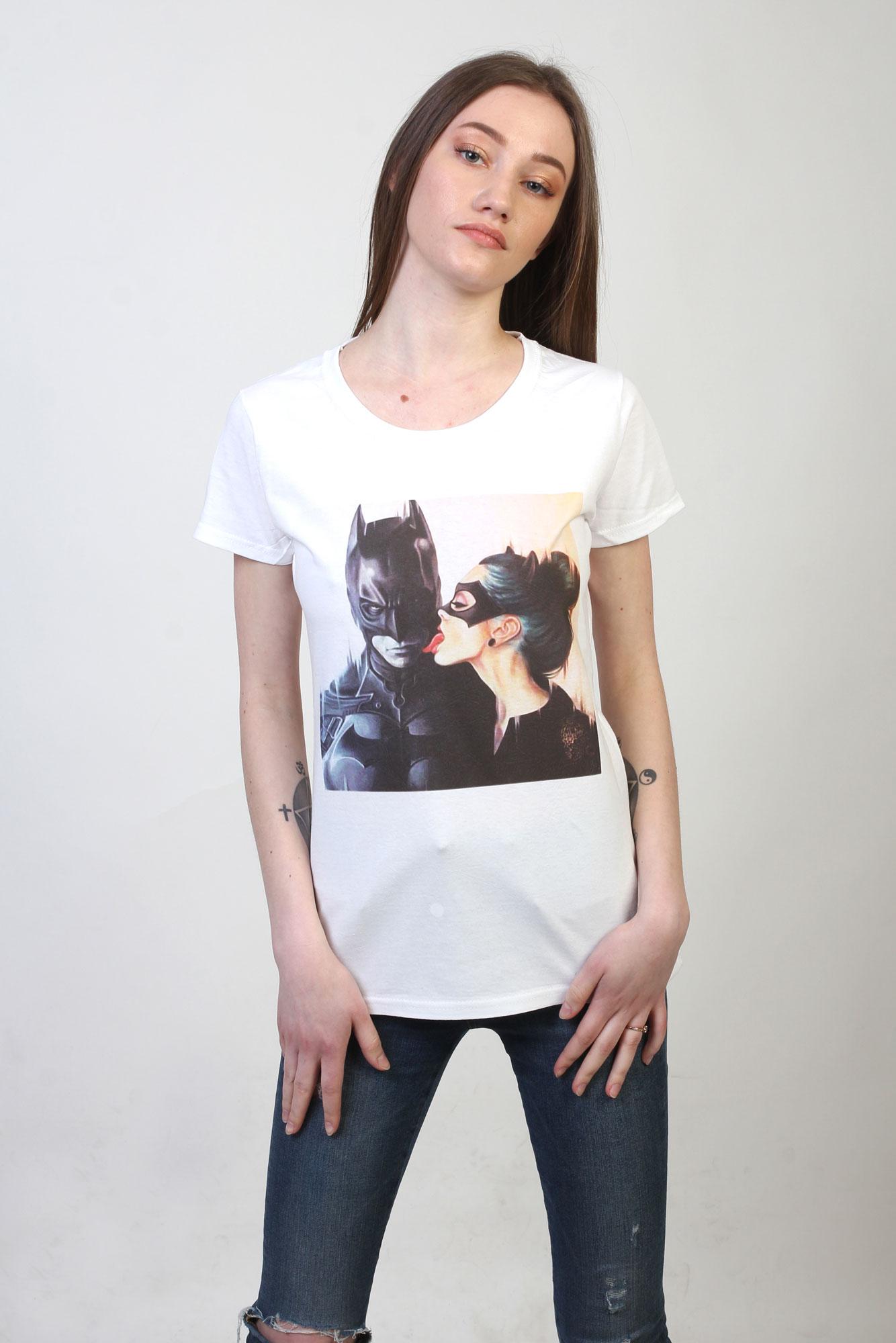 

Футболка женская Batman, Catwoman, 3co (XXL)