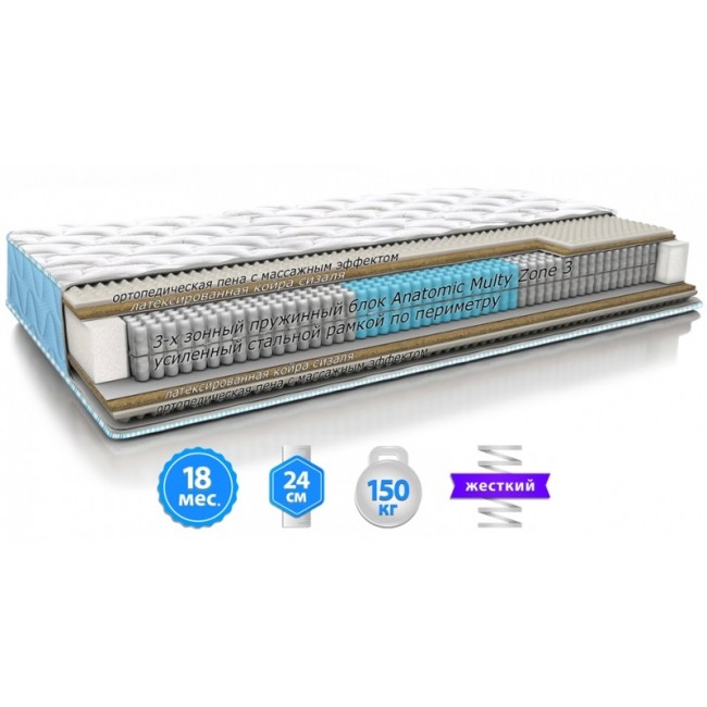 

Матрац Sleep&Fly Extra Fitness 180х200 см