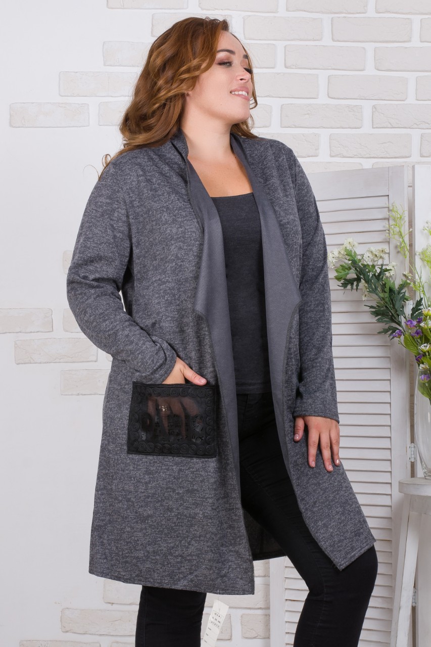 

Кардиган Maximoda ЕIV037 52 серый
