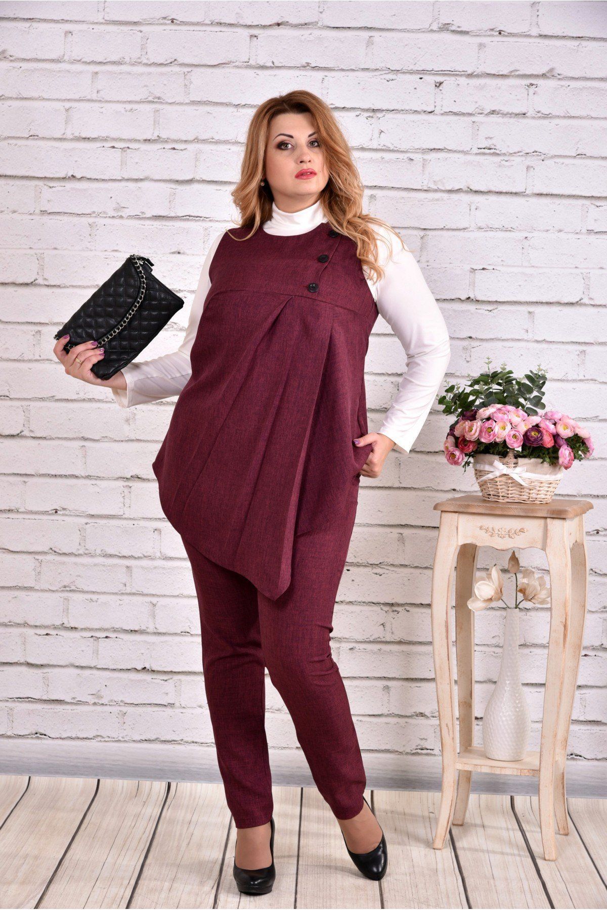 

Пиджак Maximoda ЕGS0564-3 60 бордовый