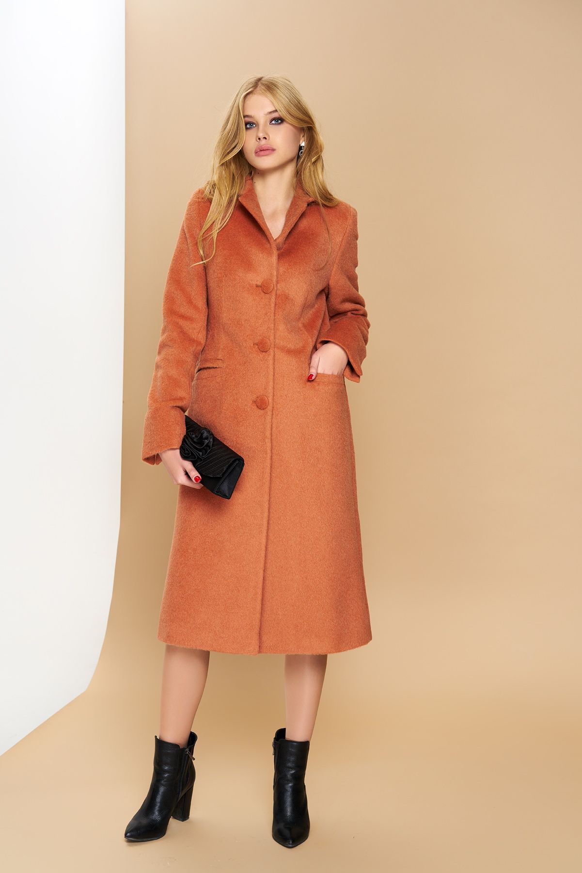 

Пальто Maximoda ЕAAZ99012518  оранжевый, Пальто Maximoda ЕAAZ99012518 52 оранжевый