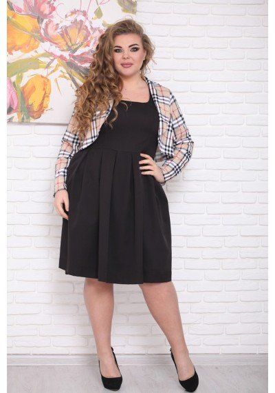 

Костюм с платьем Maximoda ЕФС190128_065  черный, Костюм с платьем Maximoda ЕФС190128_065 58 черный