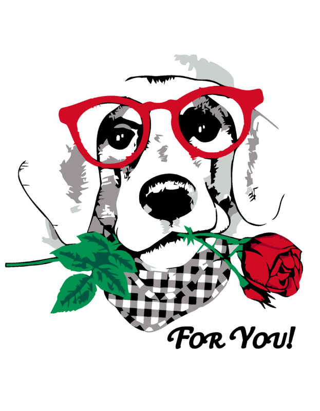 

Набор для творчества Rosa Start акриловая живопись по номерам Dog with a Rose 35 х 45 см (4823098517757)