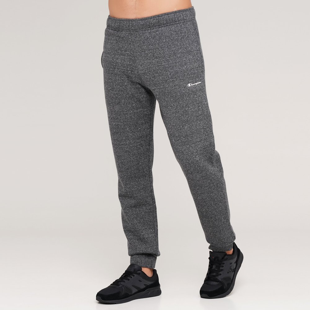 

Мужские спортивные штаны Champion Rib Cuff Pants Серые 42 (cha214956-GRDKM)