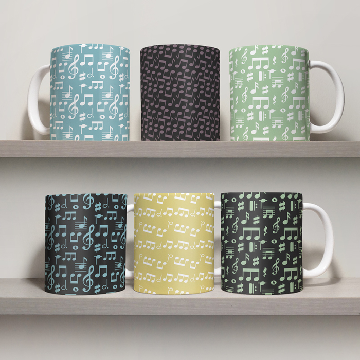 

Комплект чашек GUS "Музыка, №4" 310 мл Белая (KO322 - Другое)