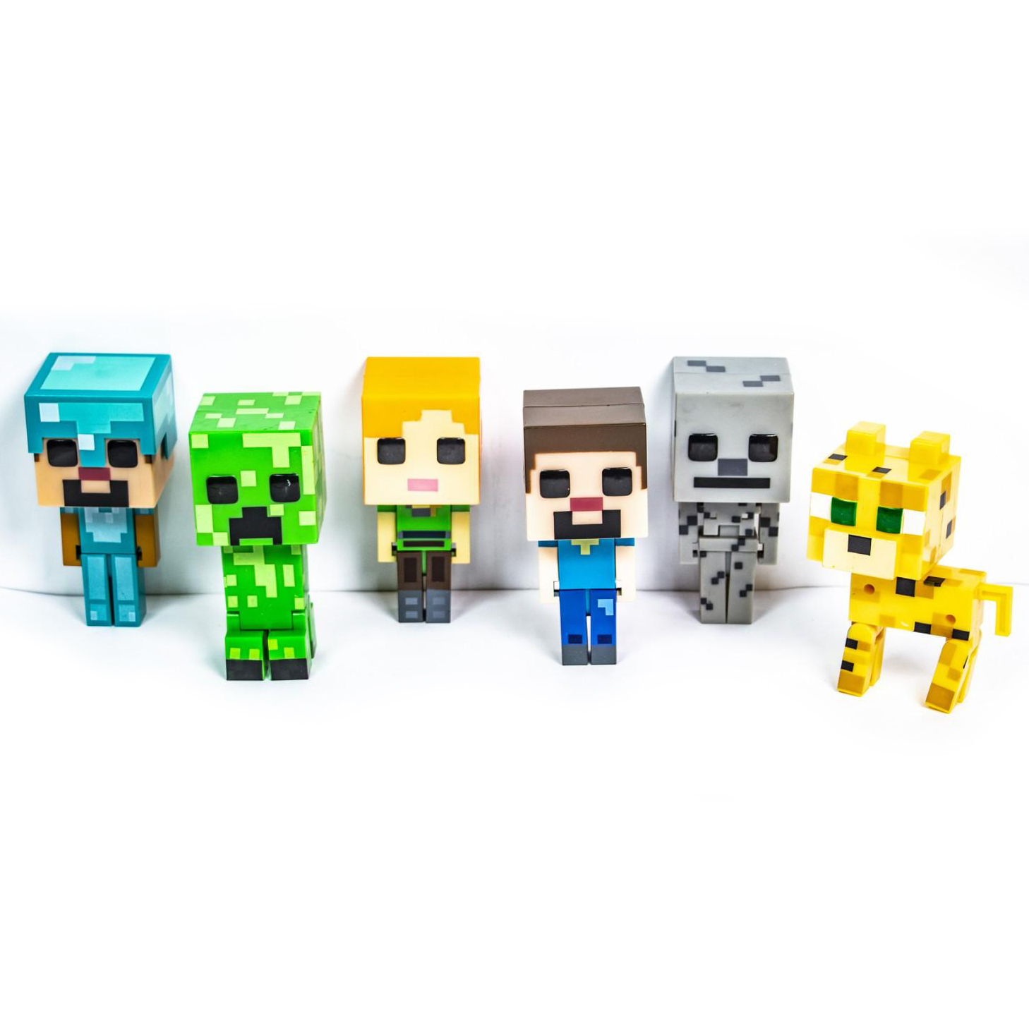 

Набор фигурок героев игры Minecraft Pop Vinyl, (6 персонажей) Original