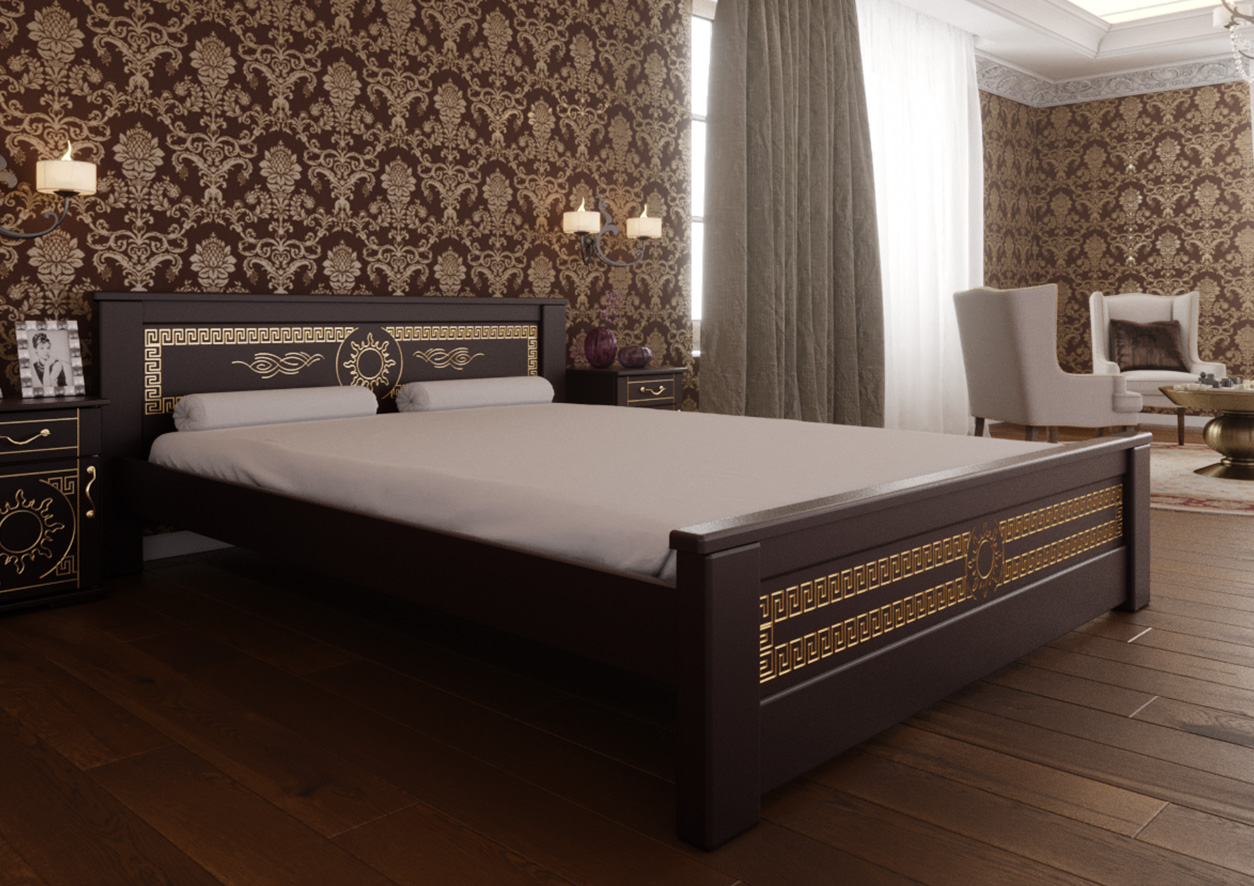 

Кровать ЭЛИТ ЧДК (120 * 200) Махонь