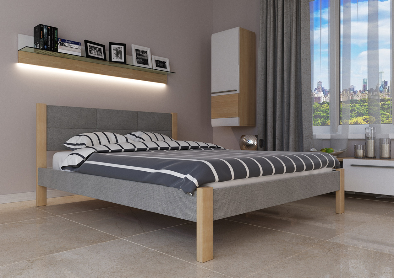 

Кровать ЭЛЕГАНТ Комби ЧДК (180 * 190) Ольха