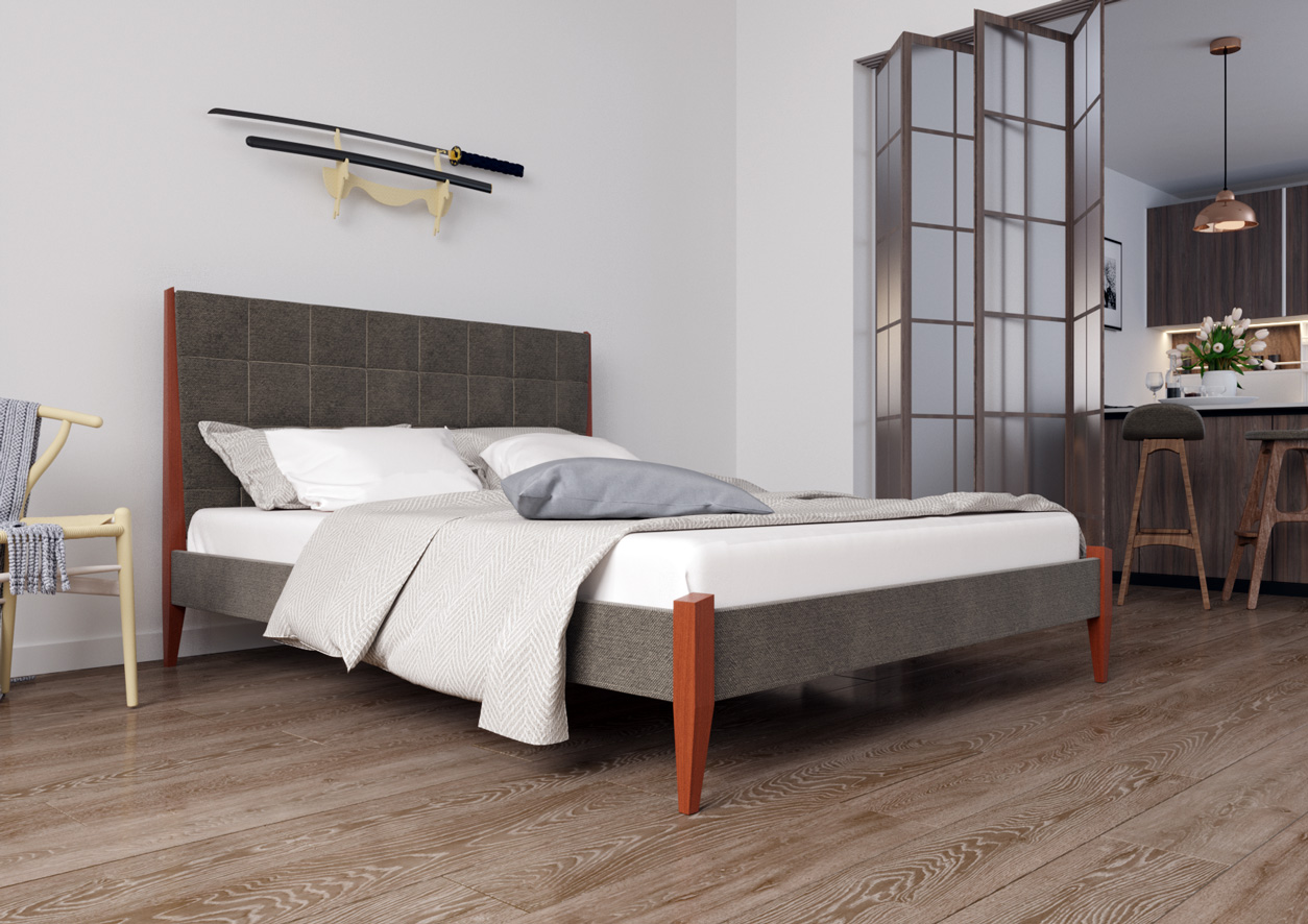 

Кровать Токио ЧДК (140 * 200) Яблоня