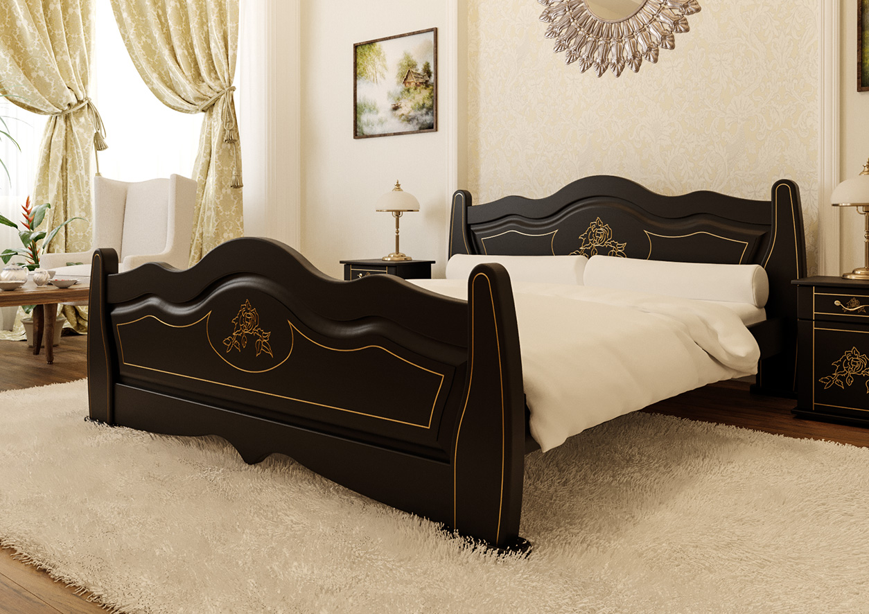 

Кровать МАЛЬВА ЧДК (160 * 200) Венге