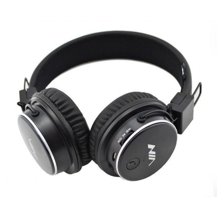 

Наушники NIA-Q8 беспроводные Bluetooth с MP3 плеером + FM радио (45405)