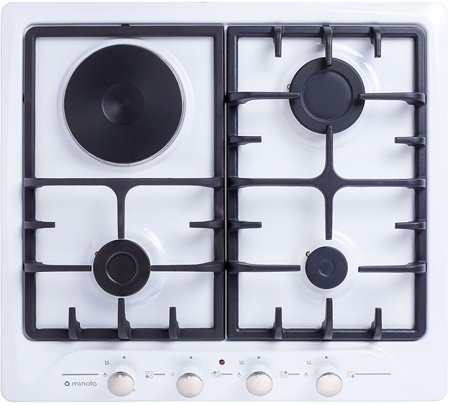 

Варочная поверхность комбинированная MINOLA MKM 63424 WH