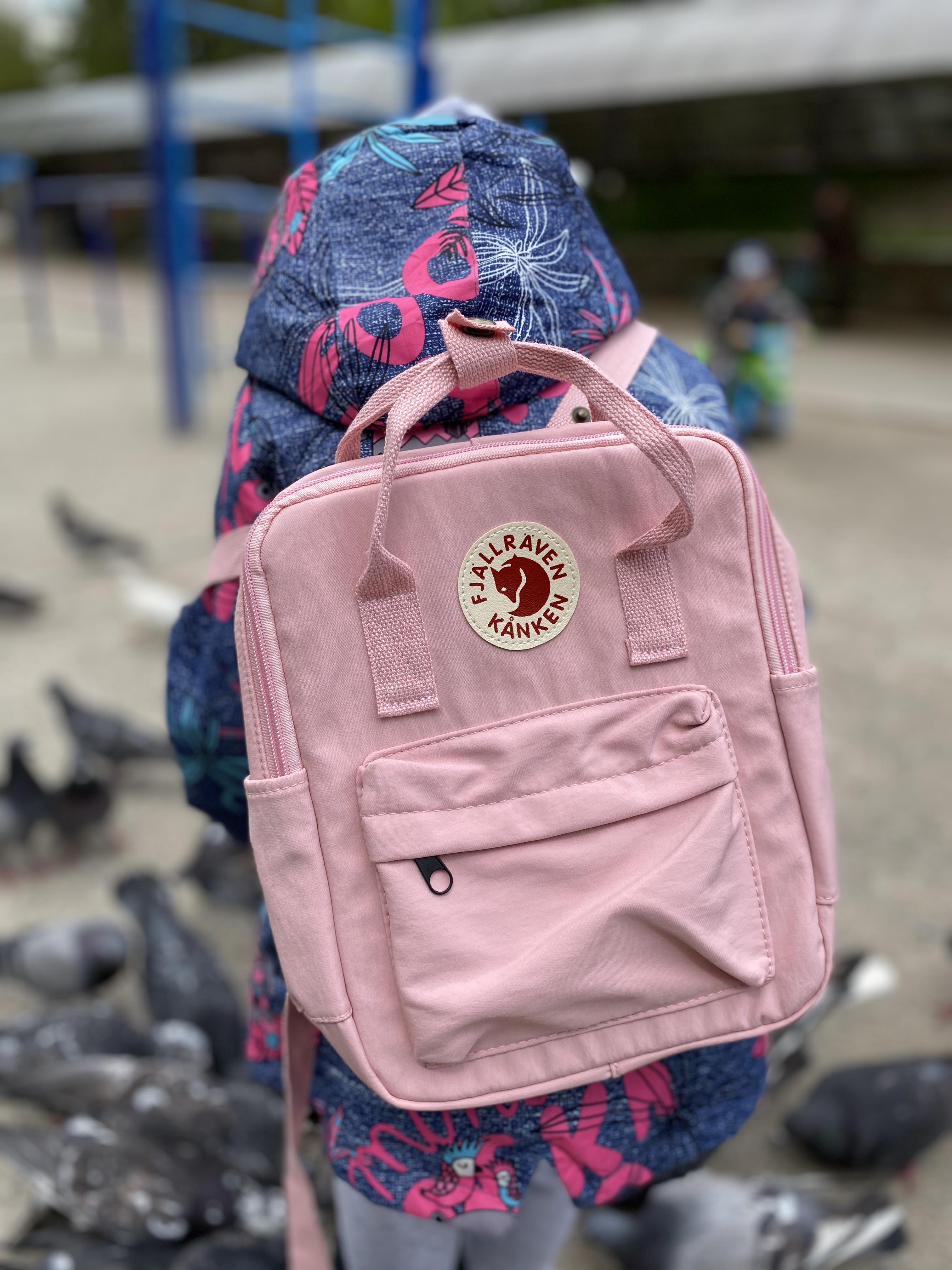 

Рюкзак Fjallraven Kanken Mini 28x22x12 см Розовый
