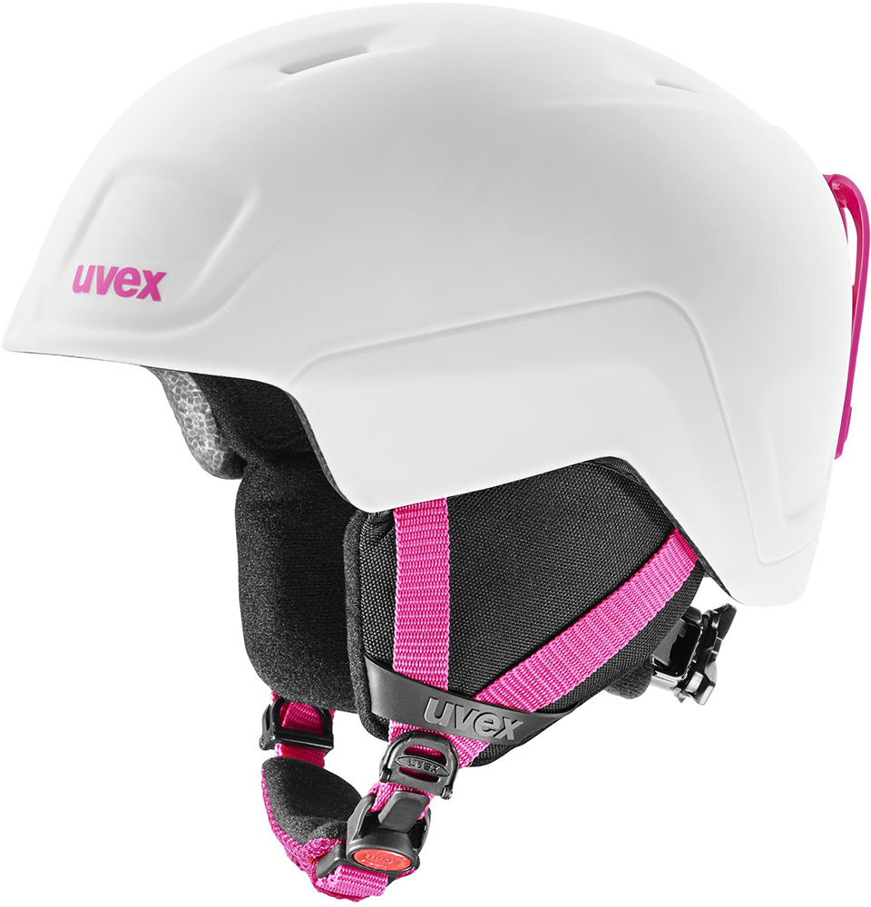

Шлем горнолыжный Uvex Heyya Pro р 54-58 White-Pink Mat (4043197330488)