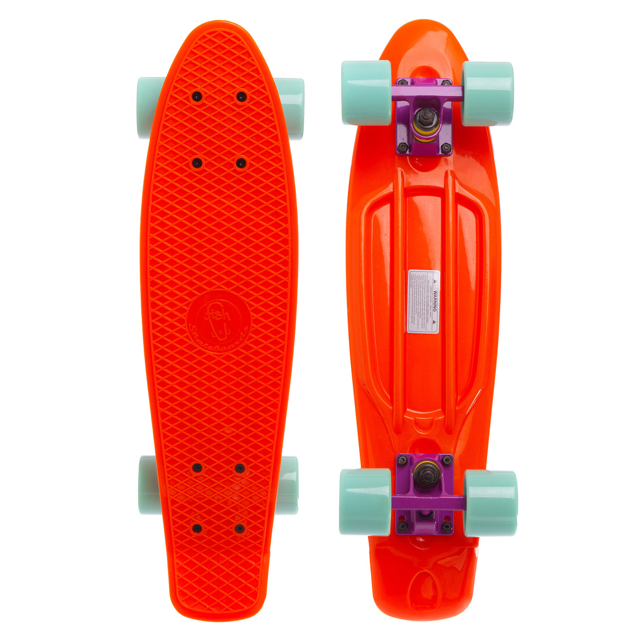 

Пенни Борд пластиковый для детей и подростков Оригинал Penny Board 22 дюйма FISH 56 cм Оранжевый (SK-401-35)