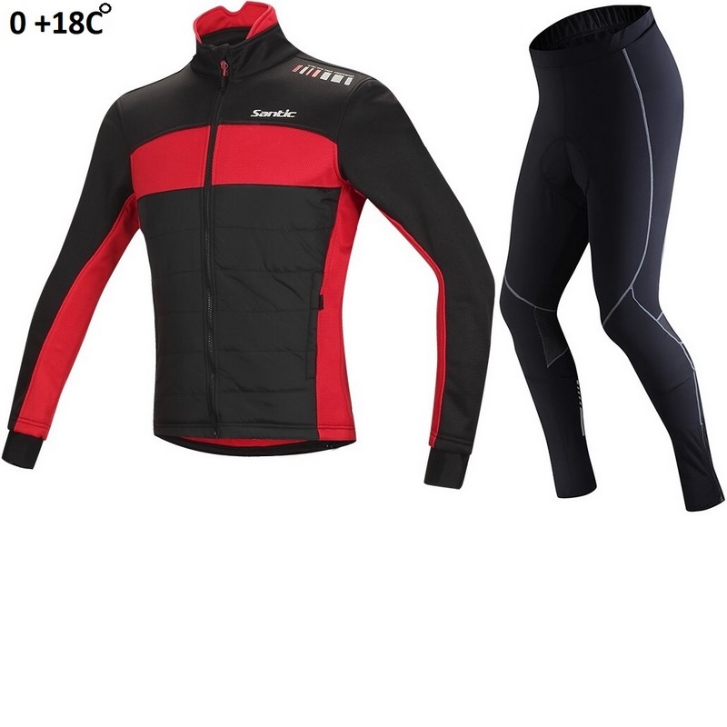 

Велокостюм Santic Elite мужской L Black/Red FSL2040L