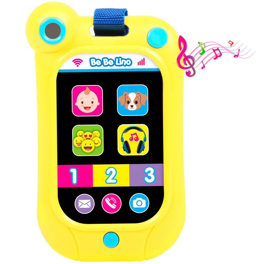 

Развивающая игрушка BeBeLino Интерактивный смартфон (желтый) (58160)