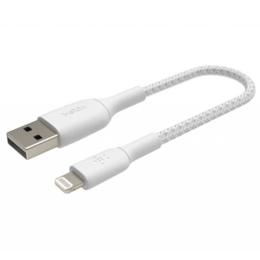 

Дата кабель USB 2.0 AM to Lightning 0.15m white Belkin