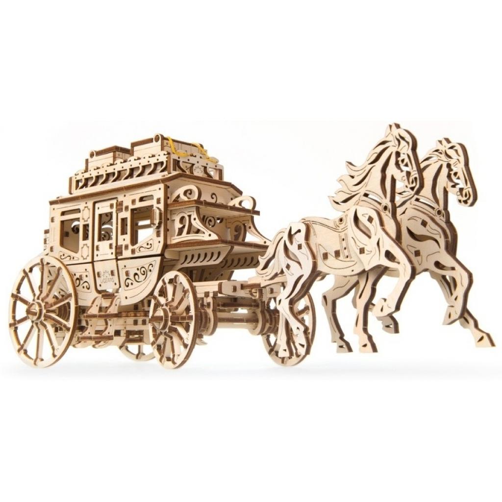 

Конструктор Ugears механический Почтовый дилижанс (70045)