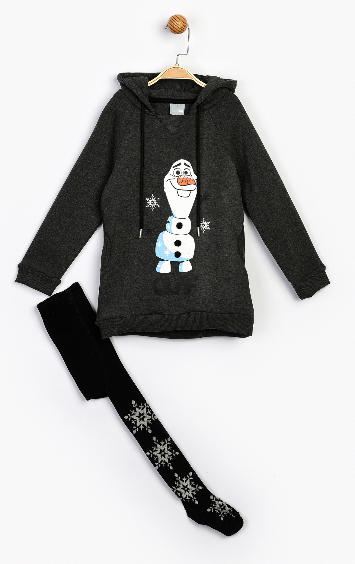

Платье с длинными рукавами + колготы Disney Frozen NY FZ16278 104 см Черное